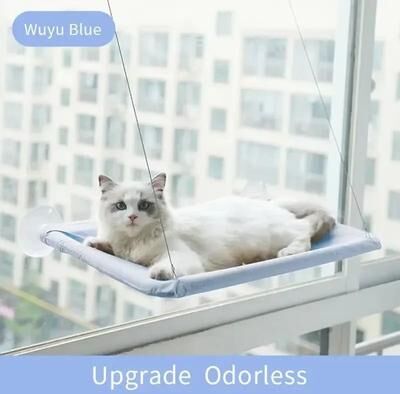 Inspire Essentials Ultra Soft Cat Window Hammock Bed With Secure Window Mount 2