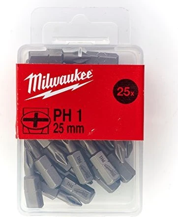 Milwaukee PH 1 x 25 mm - 25 pcs (36148729)