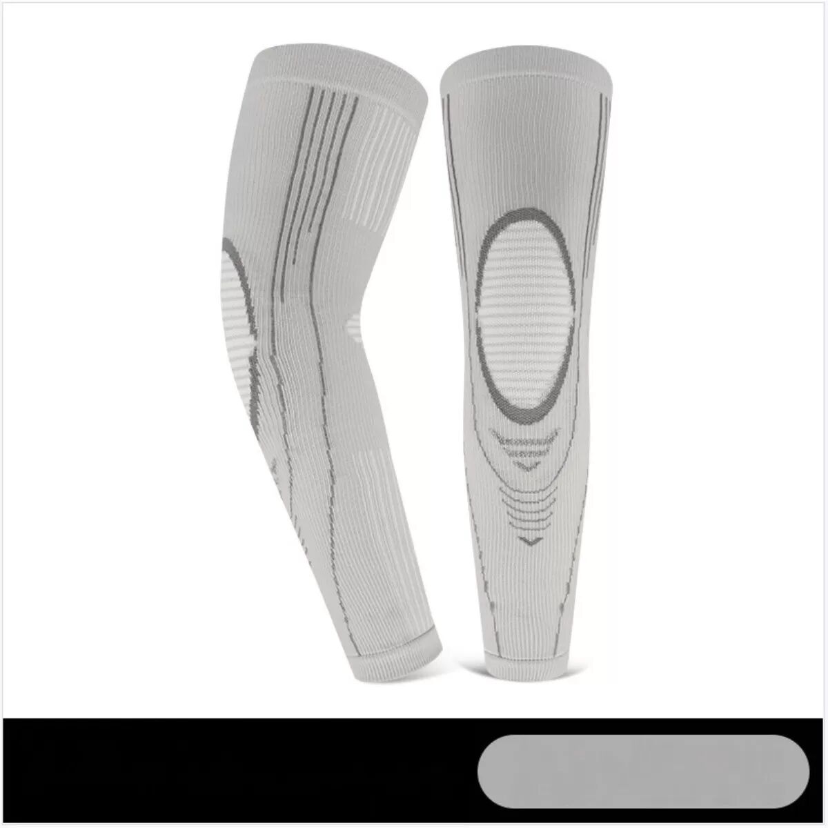 INF Kompressions-Armstulpen Paar für Sport - Atmungsaktive, reflektierende Ellenbogenprotektoren für Basketball, Radfahren und M