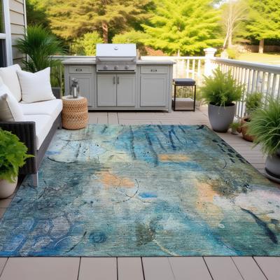 Addison Rugs Machine Washable Indoor/Outdoor Modern Harmony Chantille Rug