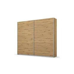 Schwebetürenschrank  Acton ¦ holzfarben ¦ Maße (cm): B: 218 H: 59