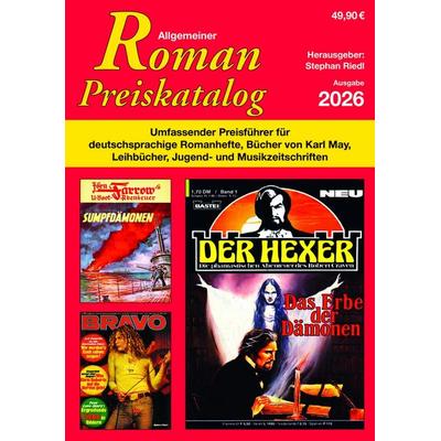 Allgemeiner Roman Preiskatalog 2026, Taschenbuch von Stefan Riedl, SR Verlag, 978-3-947800-55-1
