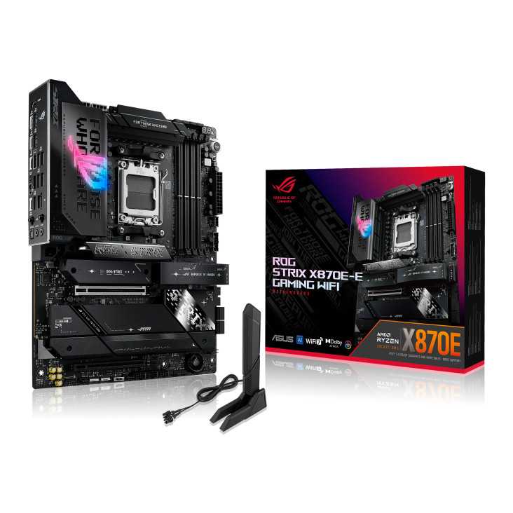 ASUS ROG STRIX X870E-E GAMING WIFI ATX Mainboard - Sockel AM5