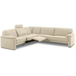 Segmüller Werkstätten Ecksofa Dune Stoff Beige