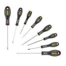 Stanley Tools STA060212 PH/SL/PZ/TX Standard-Schraubendreher - Gelb/Schwarz (Set von 12) (STHT0-60212)