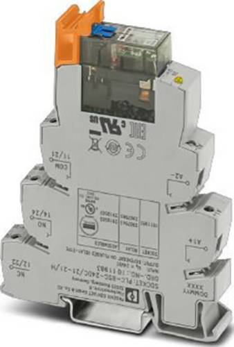 Phoenix Contact PLC-RSC- 24DC/21-21/MS Relaisbaustein Nennspannung: 24 V/DC Schaltstrom (max.): 6A 2 Wechsler