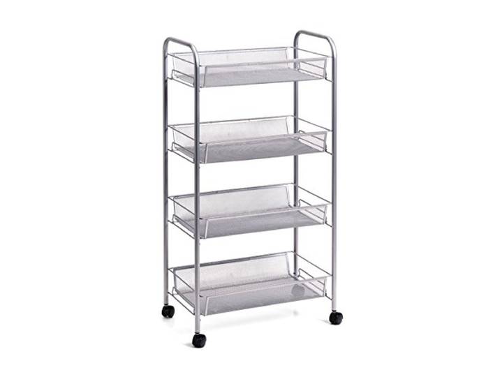 Zeller 18172 Etagen-Rollwagen, 4-Lagig, Mesh