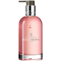200ml MOLTON BROWN Delicious Rhubarb & Rose Fine Liquid Hand Wash Glas Bottle