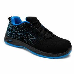 Talan Jacquard 777 S1P flach blau/schwarz, Größe: 47 EU