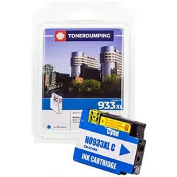 XL-Druckerpatrone kompatibel zu HP Nr.933XL/ CN054AE cyan