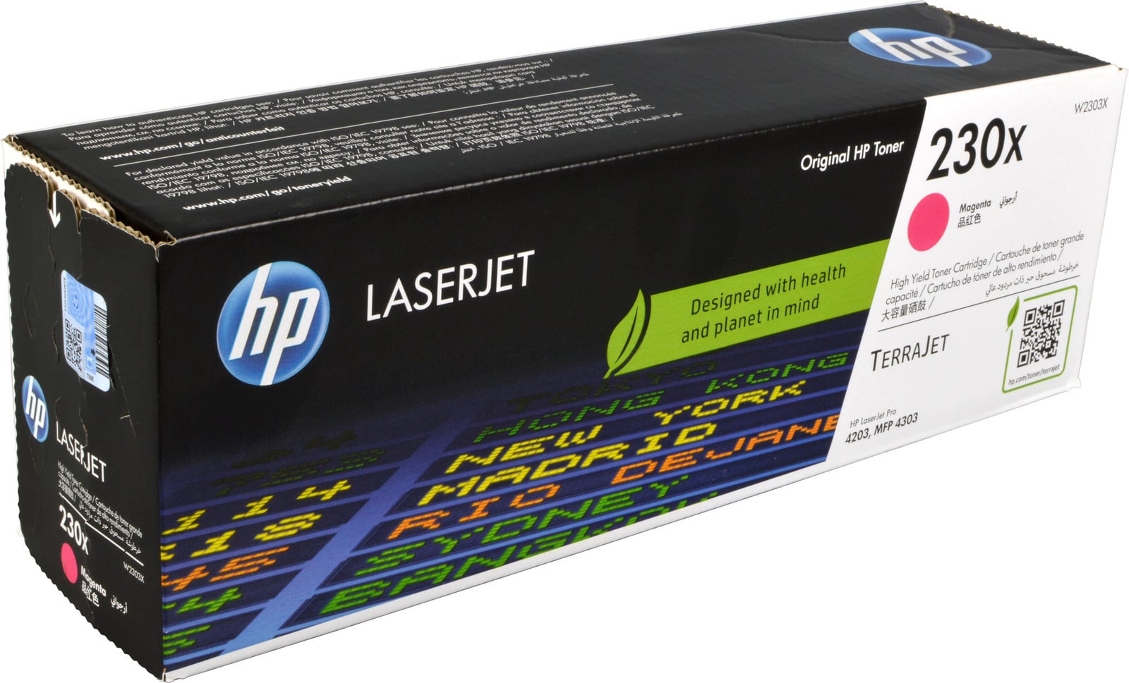 HP W2303X HP 230 inktcartridge, magenta