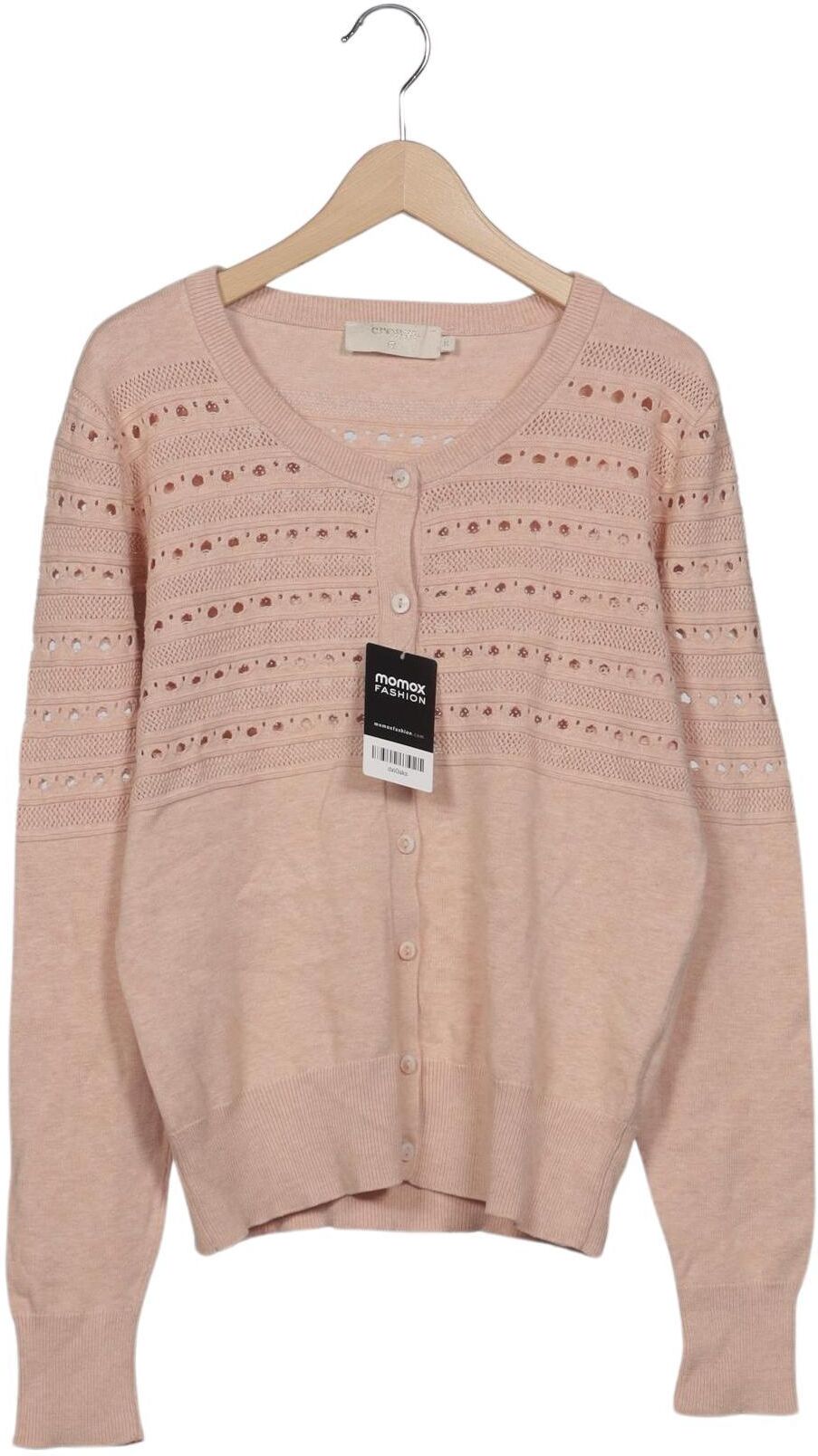 Cream Damen Strickjacke, Pink, Gr. M, Baumwolle - Second Hand