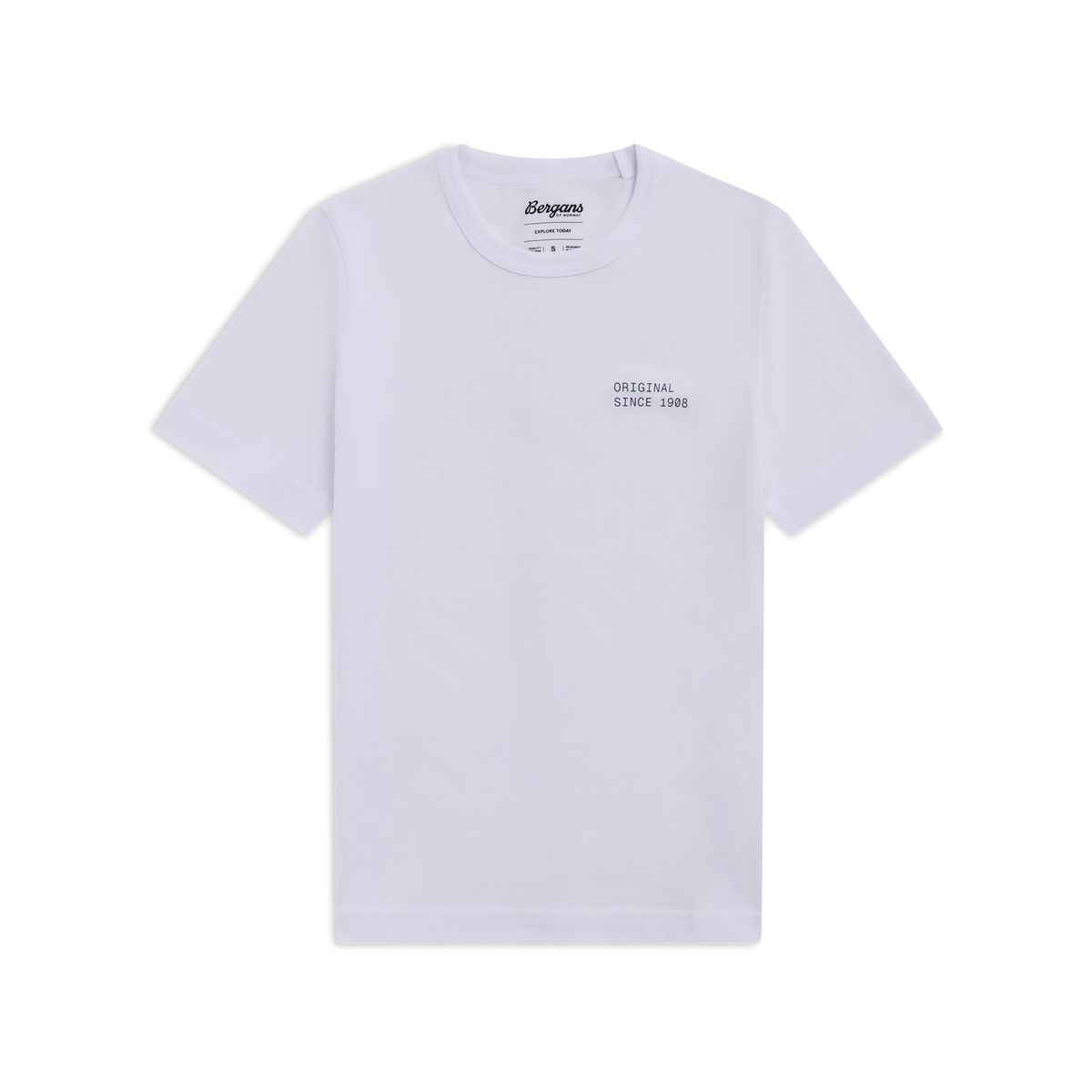 Bergans Original Cotton Tee Women paper white (25876) M 259813-4139-25876-M