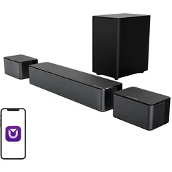 Ultimea Poseidon D50 Soundbar (320 W), Soundbar, Schwarz