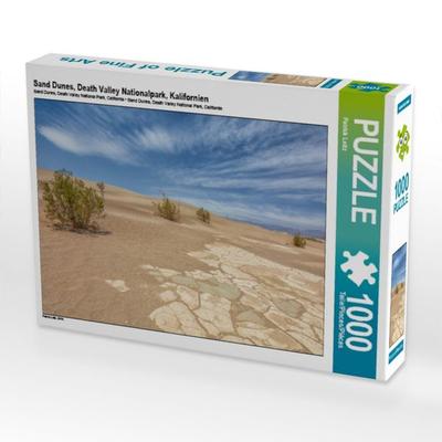 CALVENDO Puzzle Sand Dunes, Death Valley Nationalpark, Kalifornien | 1000 Teile Lege-Größe 64 × 48 cm Foto-Puzzle für glückliche Stunden