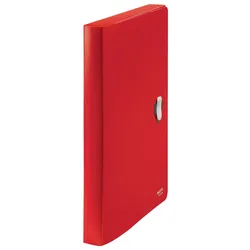LEITZ Heftbox 4 cm DIN A4 rot