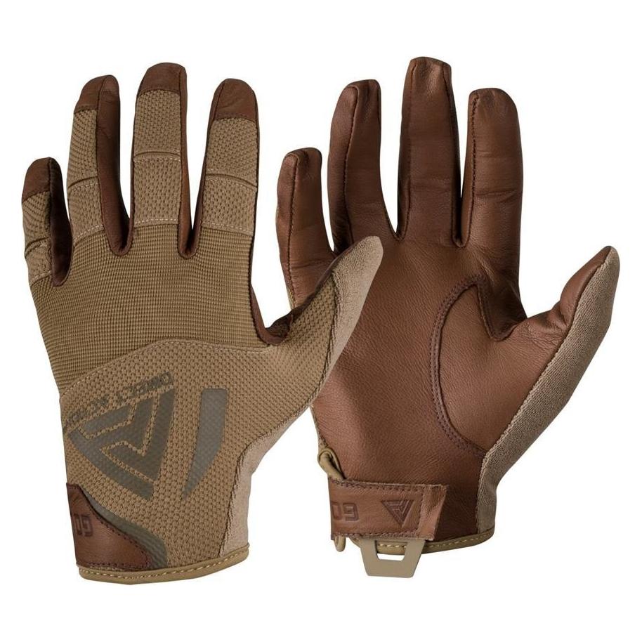 Direct Action Hard Gloves - Leather Coyote Brown - M (M) (310-GL-HARD-GLT-CBR-B04)