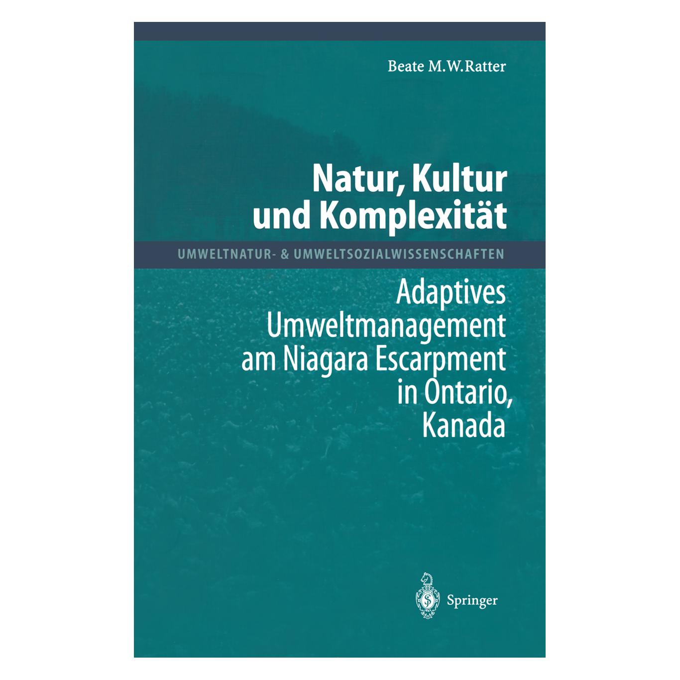 Springer Natur, Kultur und Komplexität (Deutsch, Softcover, Beate M.W. Ratter) (44459722)