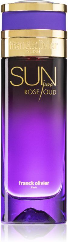 Franck Olivier Sun Java Rose Oud Eau de Parfum pour femme 75 ml