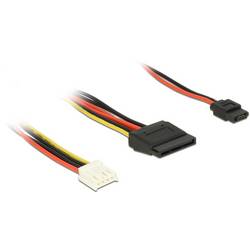 Delock Strom Anschlusskabel 24 cm Mehrfarbig 84932