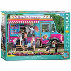eurographics Puzzle - Dans Eiswagen - 1000 Teile 301066