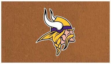 Evergreen Minnesota Vikings Full Color Indoor/Outdoor Coir Mat