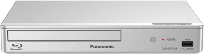 Panasonic DMP-BDT168-AG (silber, Full HD Upscaling von DVD, 2D und 3D Wiedergabe)
