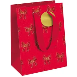 Clairefontaine 202119-3C 6x Excellia, Funkelnd, Geschenktasche Medium 21,5x10,2x25,3 cmRot