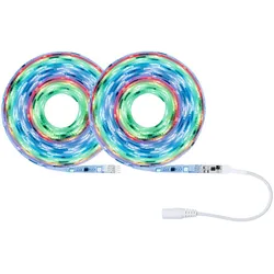 Paulmann, LED Streifen, SimpLED Stripe Set (Mehrfarbig, RGB, 1000 cm, Indoor)