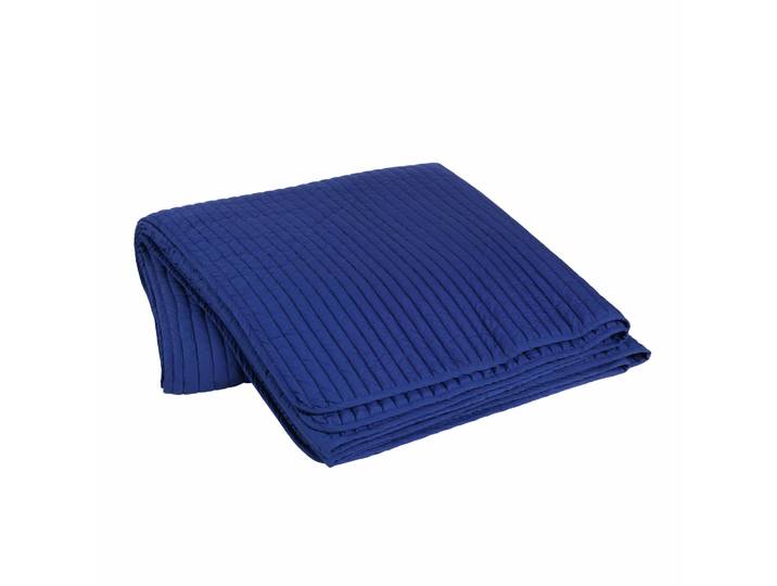 Broste Copenhagen Sena bedsprei blauw - 240x260cm