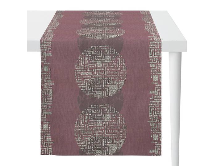 Chemin de table 2718 48 x 140cm Mauve/Aubergine
