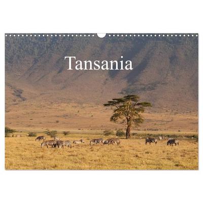 Tansania (Wandkalender 2026 DIN A3 quer), CALVENDO Monatskalender