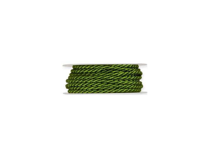 Halbach Satinkordel, moosgrün 4 mm, 5 m