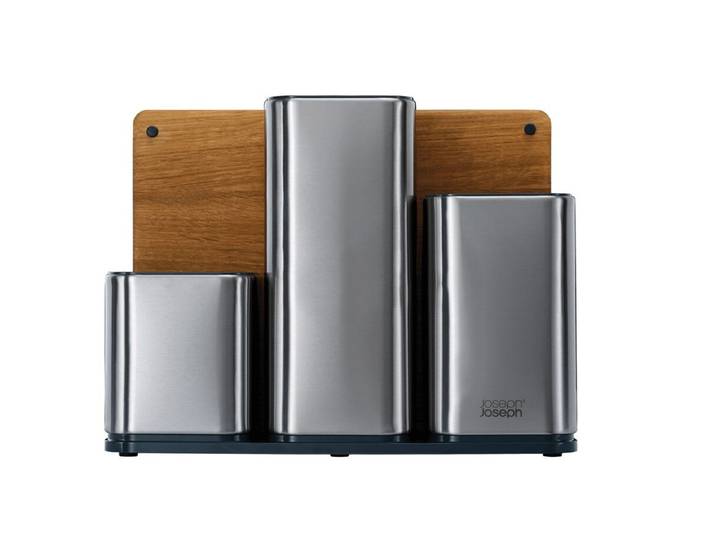 Joseph Joseph CounterStore Aufbewahrungsboxen Set 3 tlg. Edelstahl