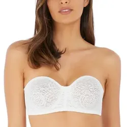 Wacoal BH Halo Lace Strapless Bra Elfenbein E 85 Damen