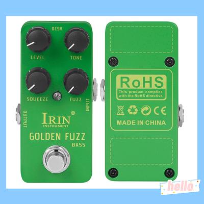 True Bypass Bass Fuzz Pedal, Classic Tone Effects, Electric Guitar Accessories True Bypass Bass Fuzz Pedal, Classic Tone Effects, Electric Guitar Accessories