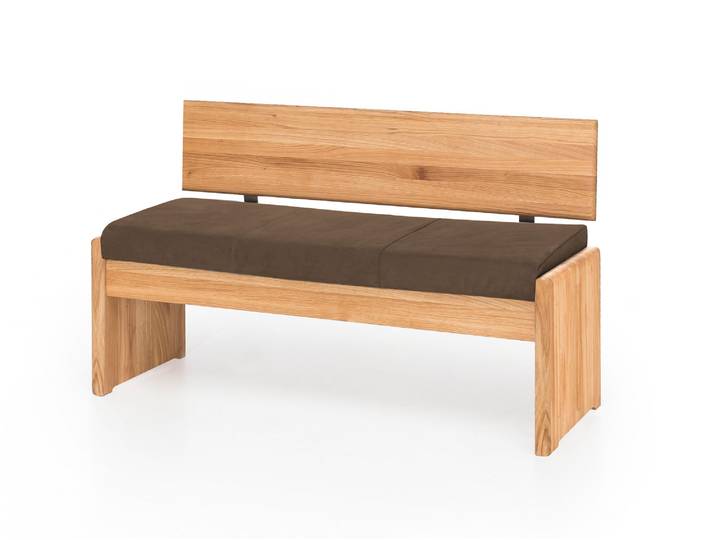 SCOTT Sitzbank / Truhenbank, Material Massivholz / Bezug