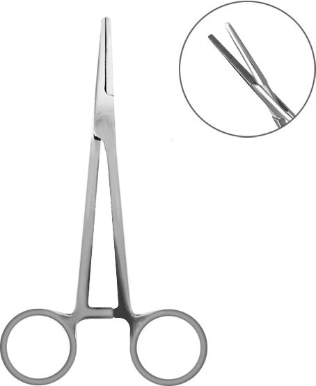 Péan droit Delphin 18cm Silver, Gray 18cm