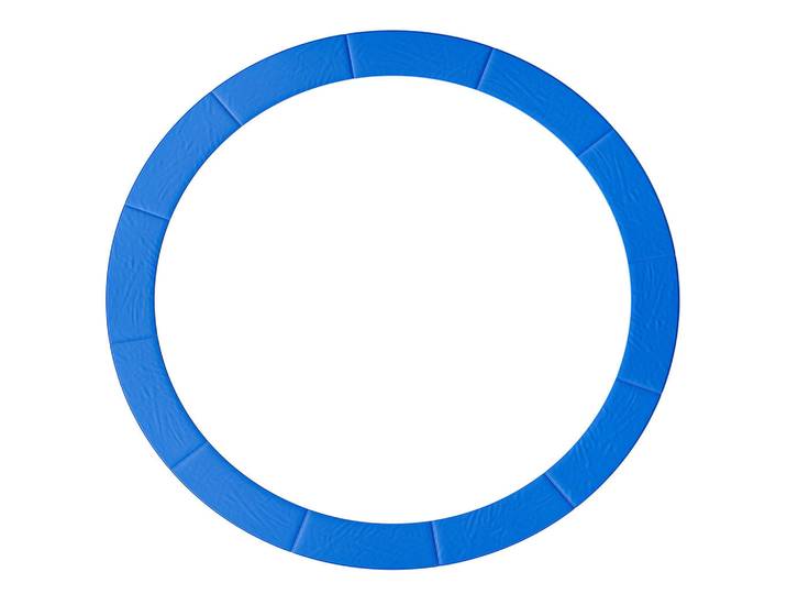 Homcom Randabdeckung, Pvc, Blau, Ø366 cm, Kunststoff, 366x366 cm, Freizeit & Co, Gartenspielzeug