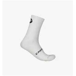 Castelli, Unisex, Sportsocken, Scorpion Logo 15 W Thermal Sock (S), Weiss