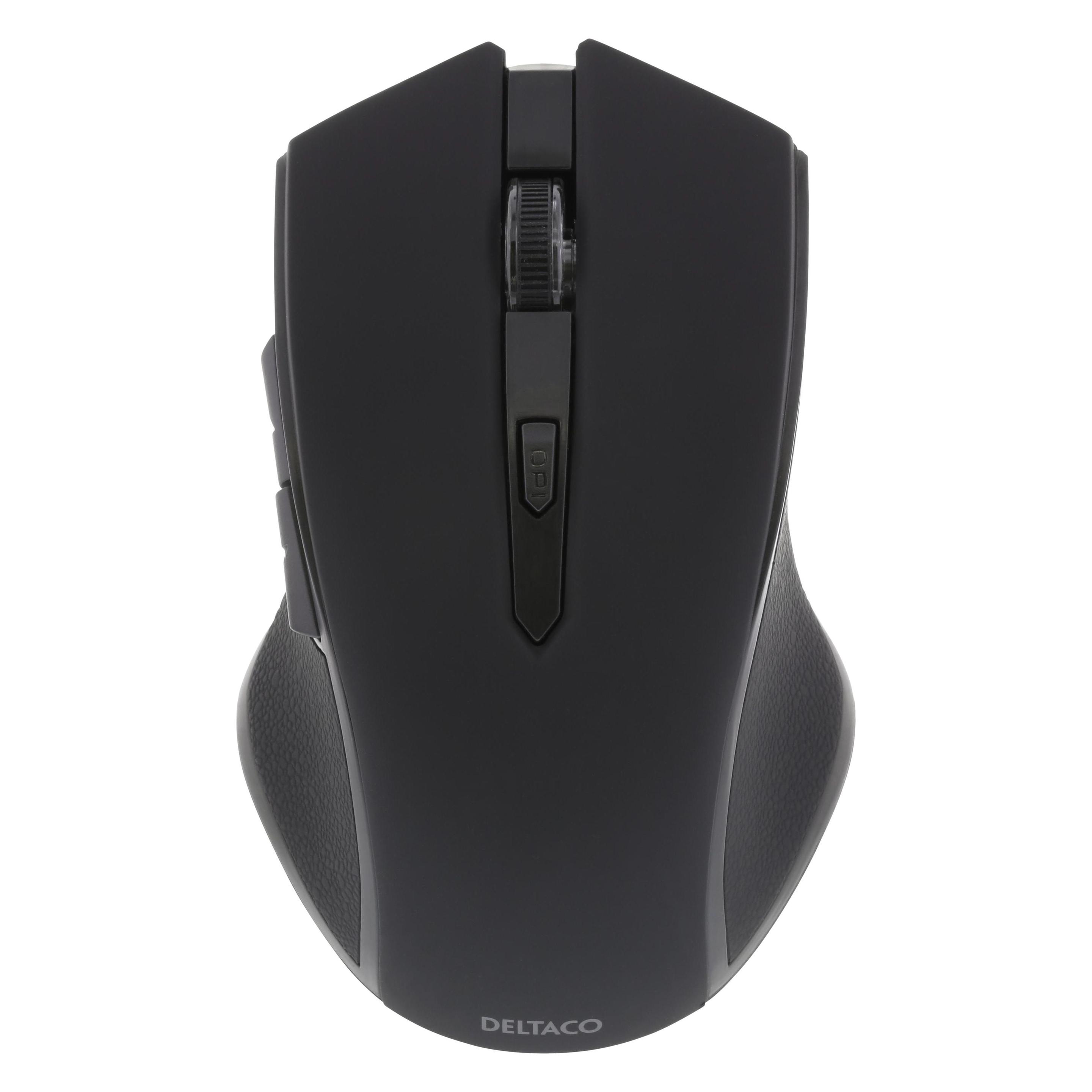 Deltaco wireless, black (Kabellos) (MS-763)