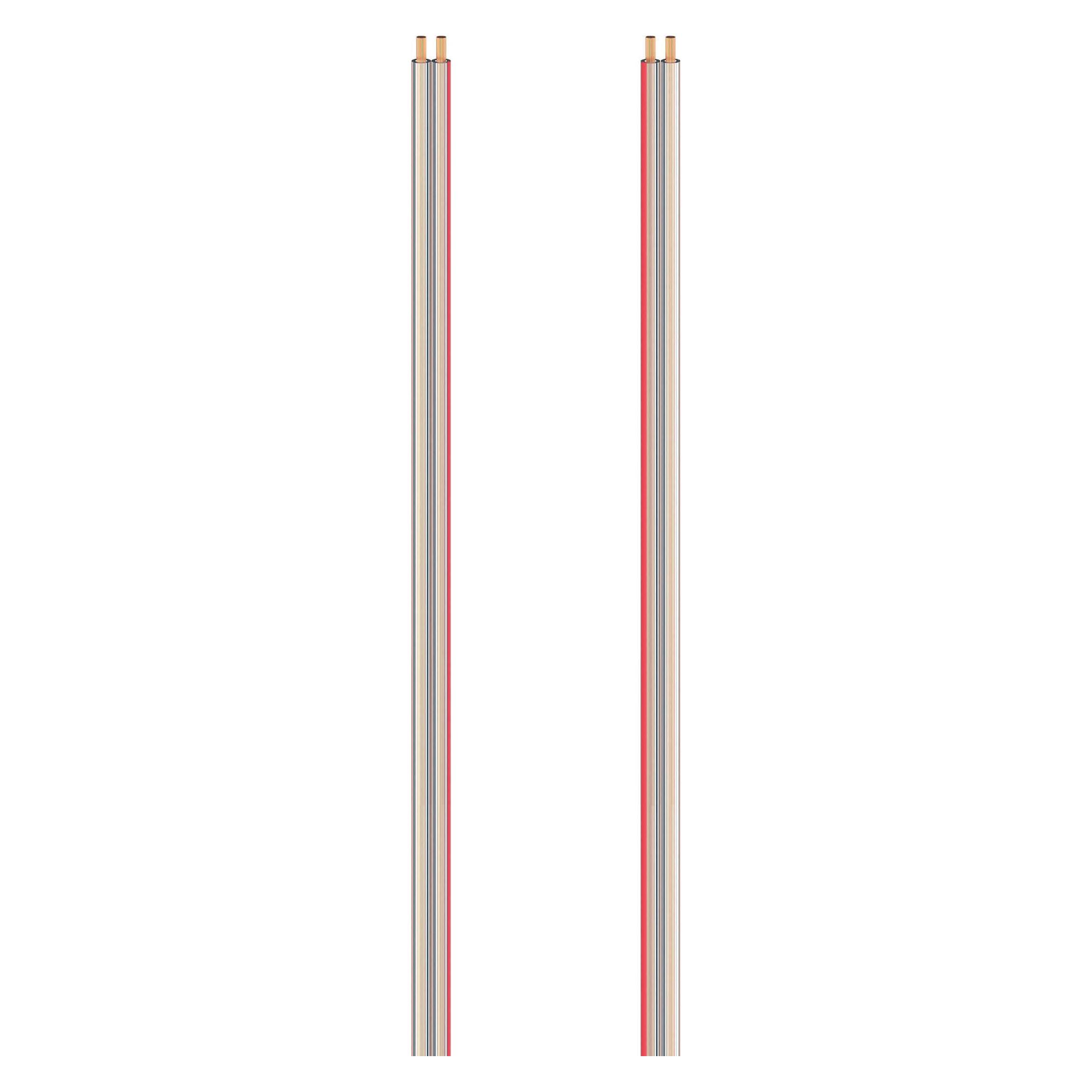 Hama Højttalerkabel 2x0.75mm2 Transparent 20m (20 m, 0.75 mm²) (X1030723)