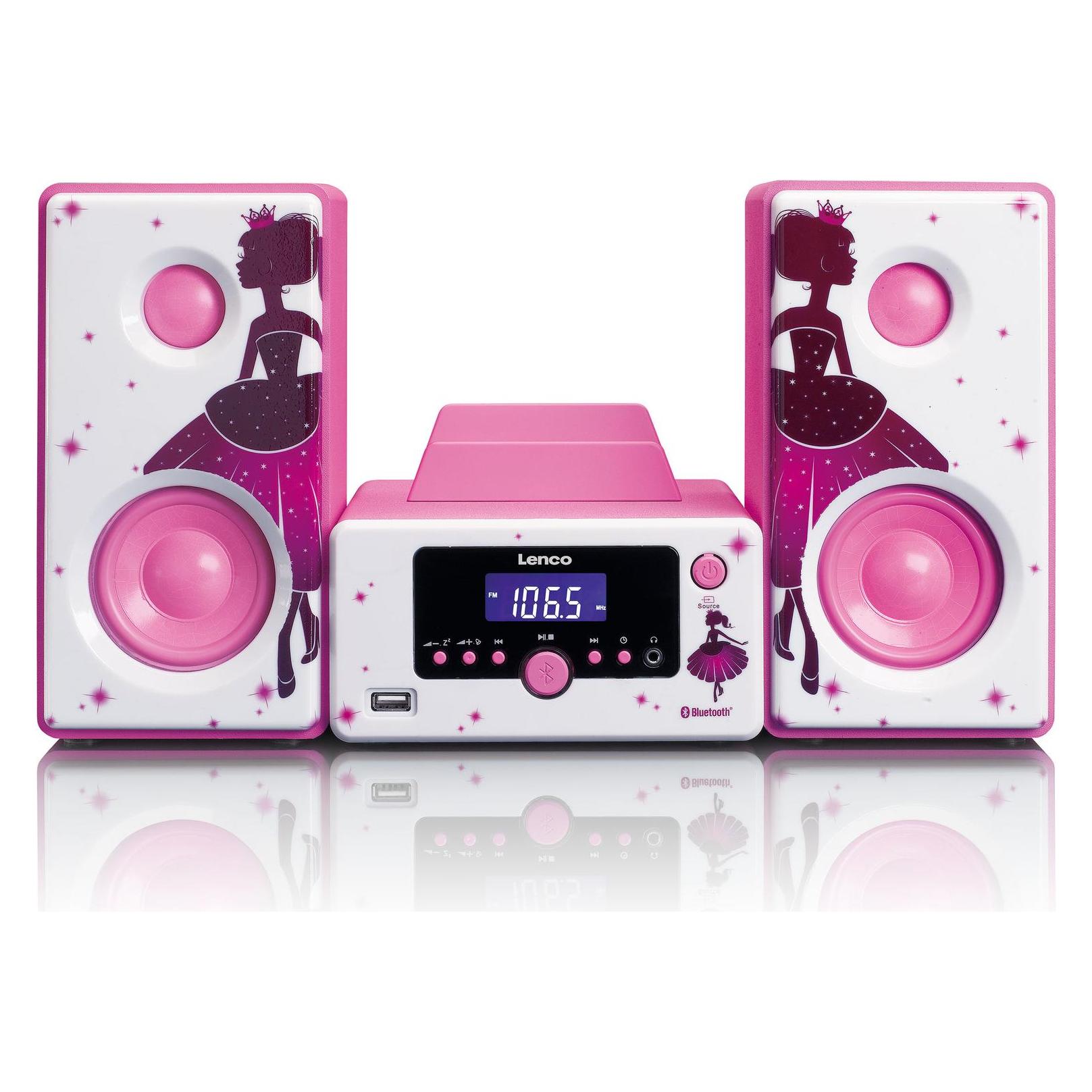 Lenco MC-020 Princess (Bluetooth, 2x 5 W) (MC-020P)