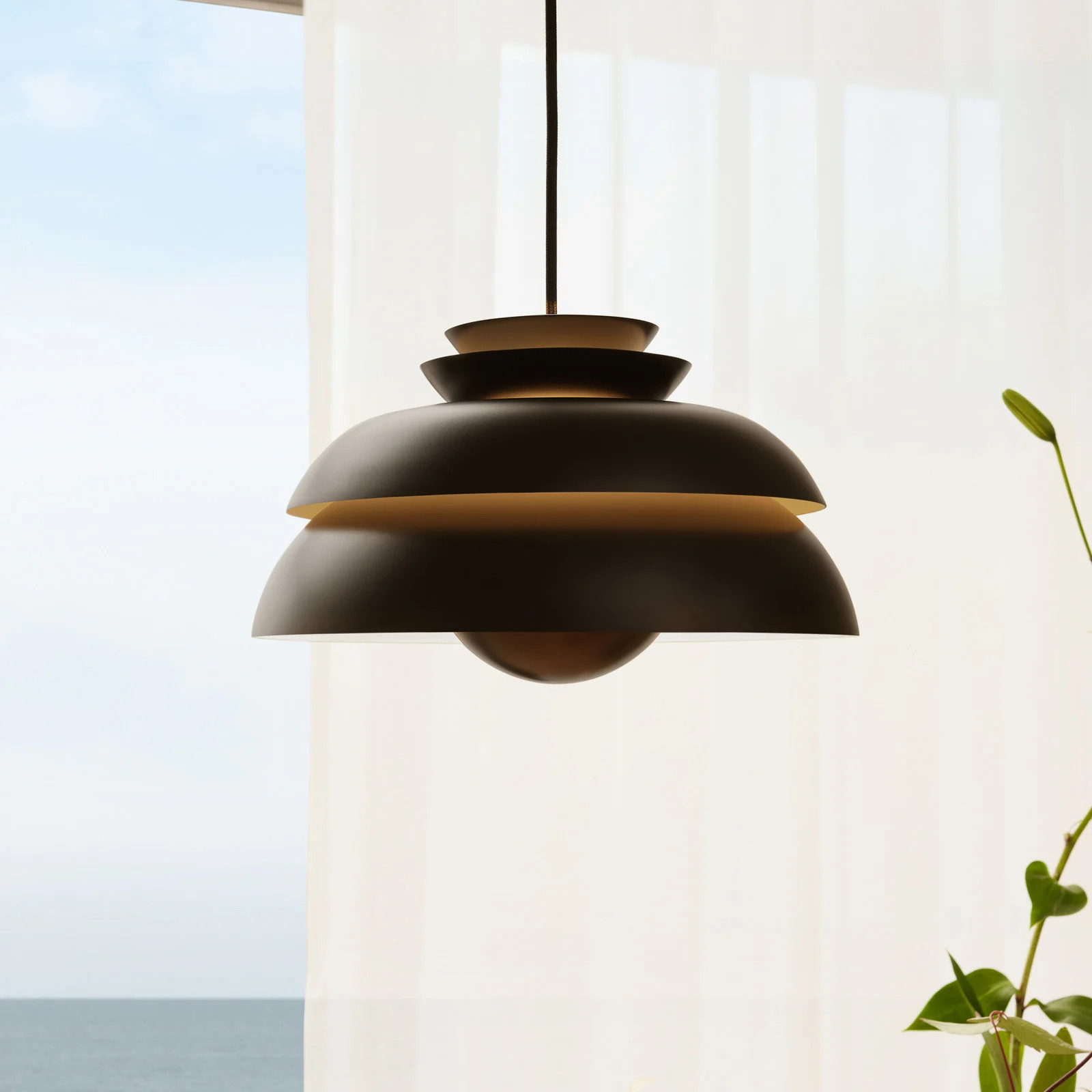 Fritz Hansen Concert P3 Hanglamp Black - Designer hanglamp voor de woonkamer