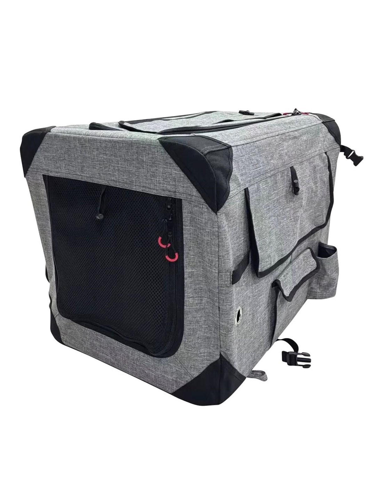 Zolux Nomad M - Stofftiertransportbox für Hunde und Katzen - 70×52×52 cm