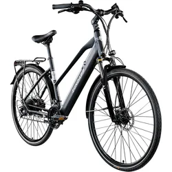Zündapp Z810 E Bike Damen Trekkingrad ab 165 cm Elektrofahrrad 550 Wh Pedelec Trekking Rad Fahrrad mit 8 Gang und Beleuchtung StVZO