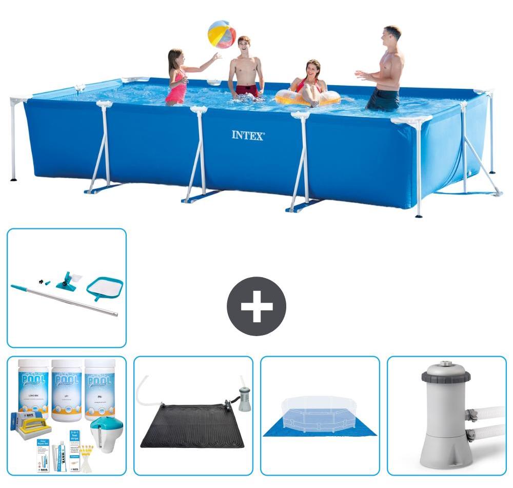 Rechteckiger Frame Pool - 450x220x84 cm - 6-teilig S20843