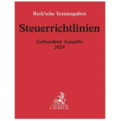 Steuerrichtlinien Gebundene Ausgabe 2024, Fachbücher