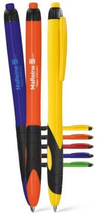 Stylo bille publicitaire ABS jaune