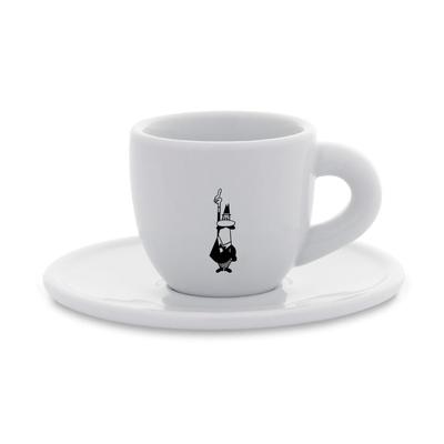 Bialetti Moka Tasse Istituzionale weiß, Porzellan